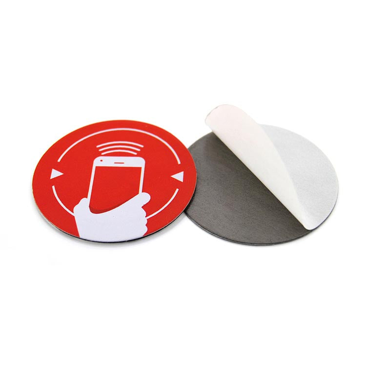 MUSTER - On-Metal NFC Aufkleber