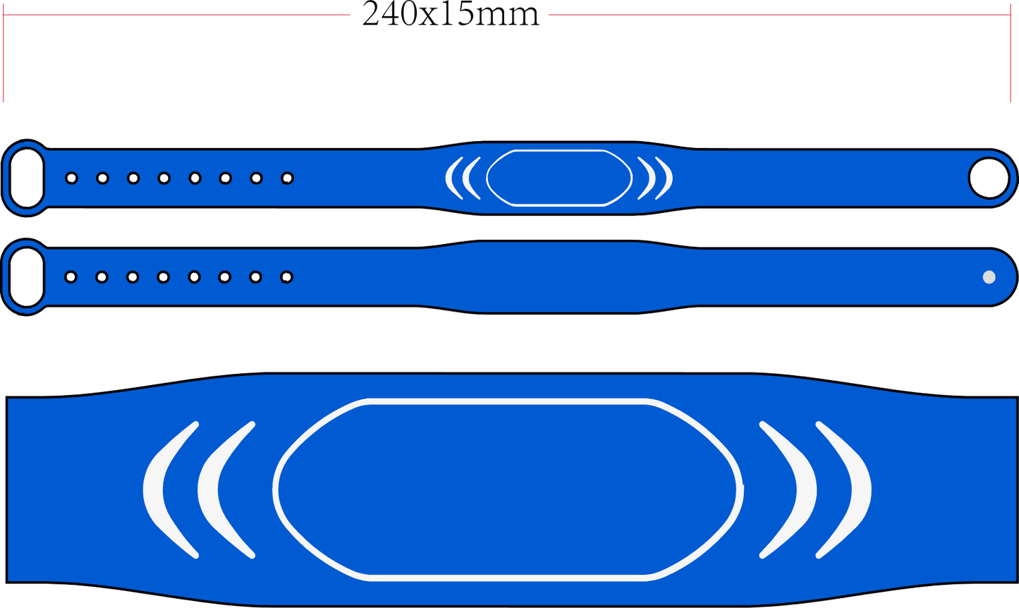 Silikon Armband (A01)