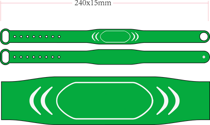 Silikon Armband (A01)