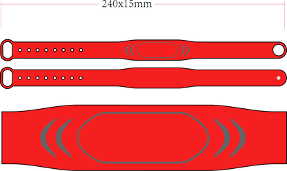 Silikon Armband (A01)