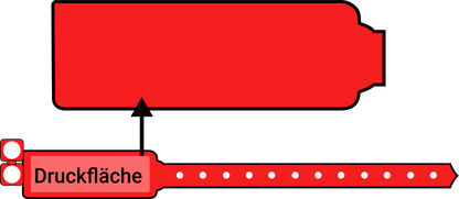 PVC Einweg-Armband (A01)