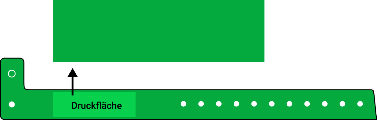 PVC Einweg-Armband (A05)